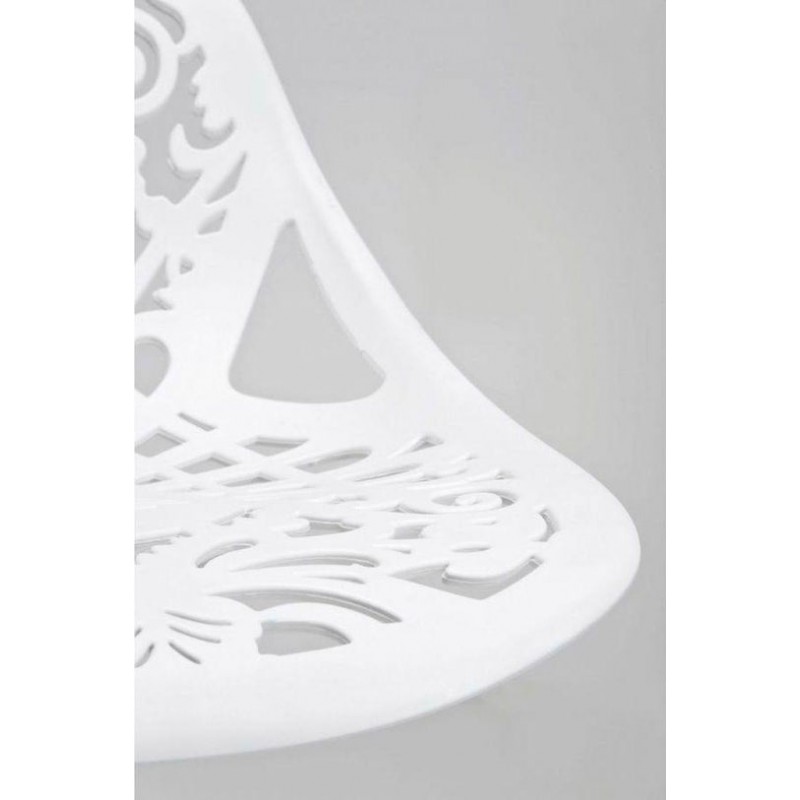 Bar Stool Ornament White